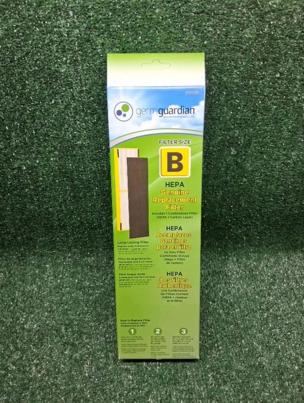 GermGuardian HEPA Carbon Replacement Filter B FLT4825 for Air Purifier